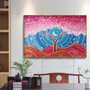 Special Shaped Cherry tree 5D Diamond Painting DIY Rhinestone Kit
