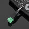 6.35mm Mono TS Male to AV Screw Video Balun Terminal Adapter Converter Plug