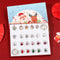 DIY Kit Children Gift 24 Days Countdown Advent Calendar Blind Box Santa Snowman