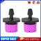 100pcs Adjustable Water Dropper Irrigation Hose Drip Head (Rose Red)