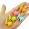 5pcs Cute Snail Shape Silicone Bag Holder Cup Mug Candy K1K2 CL Gift Colors R8C3
