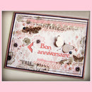 French Letter Cutting Dies for DIY Scrapbooking Embossing Die Cuts (H2054) Newly