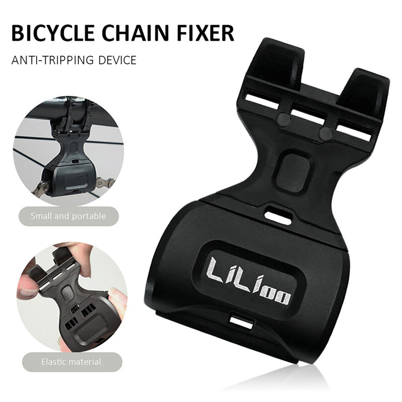 C-Guide Chain Tensioner Mountain Bike Chain Retainer Bicycle Chain Guide Black
