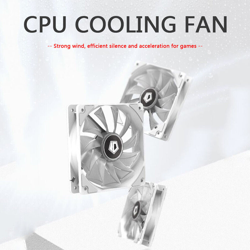 ID-COOLING XF-12025 120mm Cooler Fan 4Pin Radiator for PC Case CPU Water Cooling