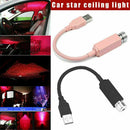Foot USB LED Projection Car Atmosphere Light Auto Interior Light Starry Sky