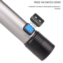 Rechargeable 395nm 1200mAh UV Flashlight with Battery USB LED Manicure Light Kit