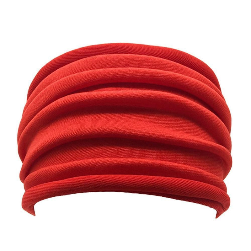 Yoga Hairband Wide Sports Headband Turban Running Headwrap Stretch Hair Band