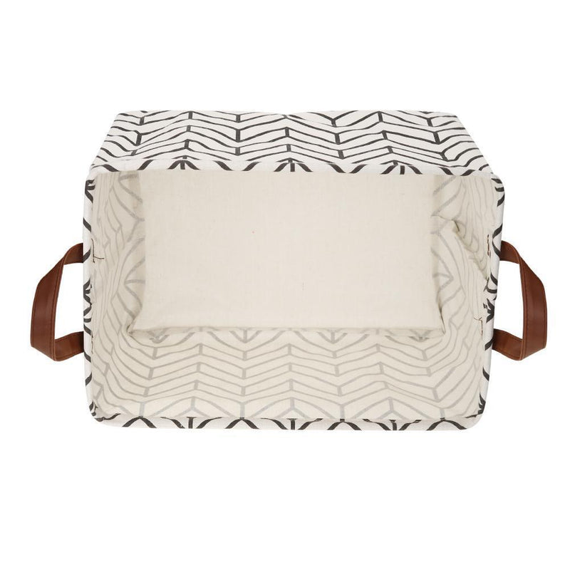 Taoytou Linen Laundry Basket, Collapsible, Square, Kids, Play