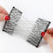 Elastic Magic DIY Double Clip Headband Bun Hair Combs Metal Hairpins Beads Comb