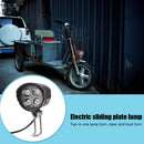 ABS Electric Bicycle 4 LED Headlight 12W Waterproof with Horn for Driving Newly