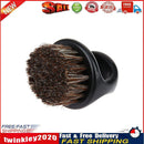 Men Beard Brush Mustache Shaving Brush Facial Hair Comb Duster(Dark Brown) Newly