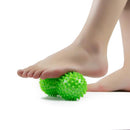 Peanut Shape Massage Fitness Ball Stress Relax Body Spiky Massager (Green) Newly