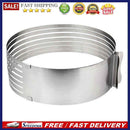 Stainless Steel 15-20cm Adjustable Retractable Circular Ring Cake Mould