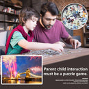 1000pcs DIY Firework Building Paper Puzzle Educational Jigsaw Assembling To