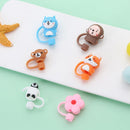 Tips Silicone Straw Plug Cup Accessories Drinking Dust Cap Cartoon Plugs Cover