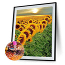 5D DIY Full Drill Diamond Painting Sunflower Cross Stitch Craft Kits Wall Dec