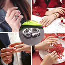 Ring Making Tools Jewelry Hammer Ring Sizer Adjuster with Half Size Ring Sizer