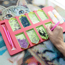 1 Set Multi-Boat Diamond Painting Tray Beading Point Drill Pen Organizer Box