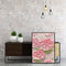 DIY Digital Picture Pink Flowers Frameless Oil Painting By Number Handicraft