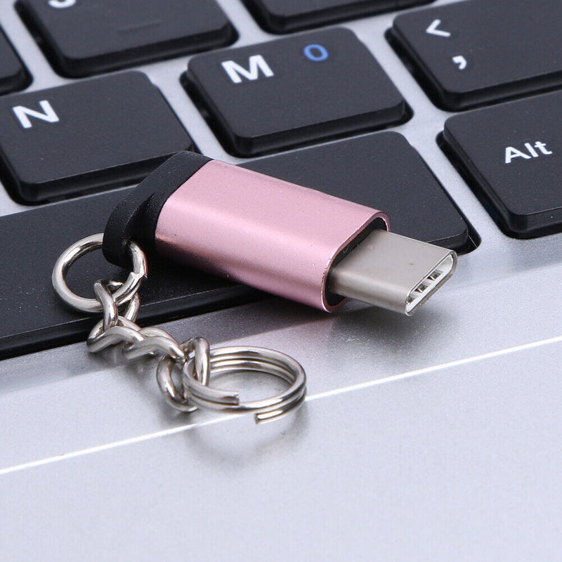 Metal-USB-3.1 Type-C Male to Micro-USB 2.0 5Pin Female Data Customize