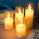 LED Flameless Flickering Candle Lights Battery Powered Electronic Tea Lights