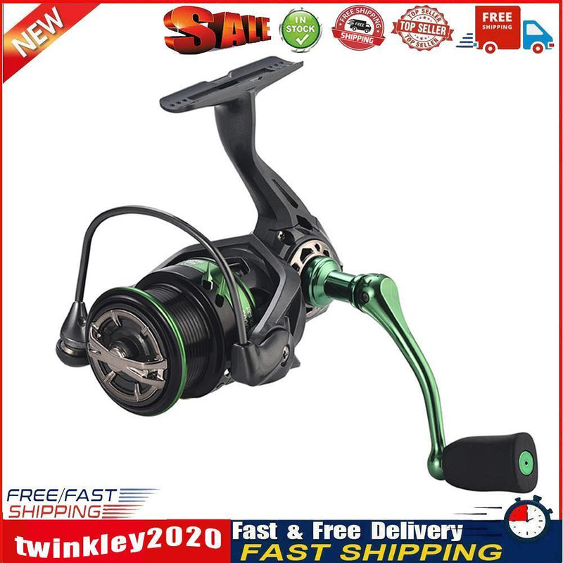 5.2/1 Lure Spinning Fishing Reel Stainless Steel Fixed Spool Reels (3000S) Newly