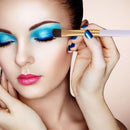 7pcs Soft Hair Wood Handle Eyeshadow Brush Cosmetics Makeup Brushes Set (F)