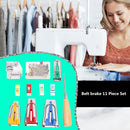 11pcs/set DIY Sewing Machine Accessories with Foot Tape Maker Awl Pin Clips