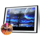 Broadroot Full HSS Wish Tree 5D Diamond DIY Painting Wall Art Craft Pictures Night