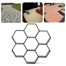 Garden Paving Pavement Mold Patio Concrete Stone Path Walk Maker Reusable Mould