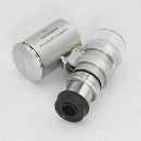 60X Zoom LED Magnification Pocket Microscope Jewelry Magnifier Q9O3 R5O6 M5K7