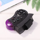 11-Button Car Steering Wheel Remote Controller for Head Unit AAA Battery Powered
