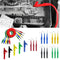 Durable Multimeter Test Lead Kit Test Probe Set U-shaped Plug Test Tools Set