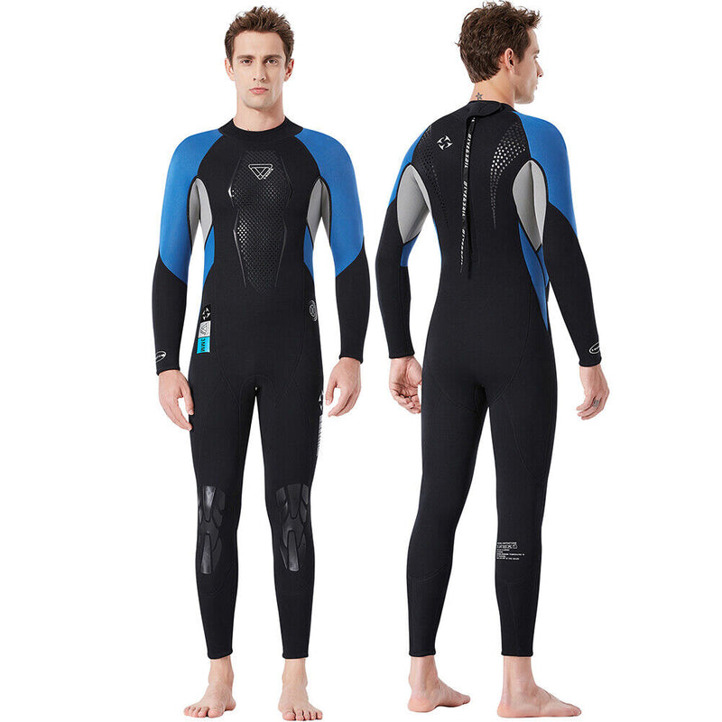 Neoprene Wetsuit 3mm Men Diving Cold-proof Swimming Snorkeling Surfing Wet Suit