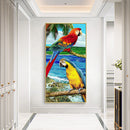 Home Decor 5D Spot Drill Round Diamond Painting Handicraft Bead Art Pictures