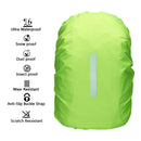 Waterproof Backpack Rain Cover Antislip Cross Buckle Strap (Green M)