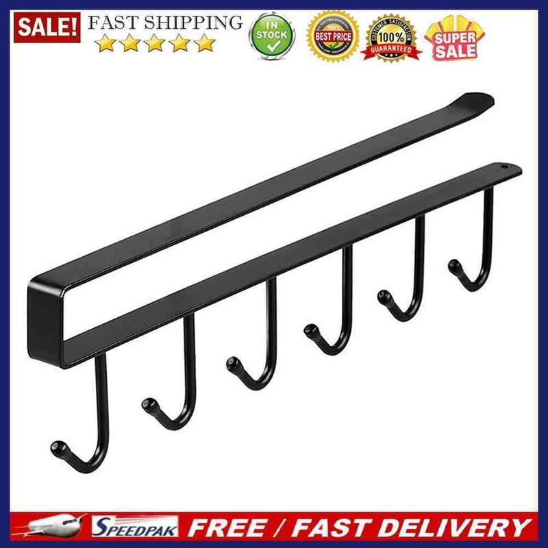 Wrought Iron Towel Wall Hanger Hook Holder Kitchen Door Organizer Storage Rac