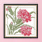 12 Months Flower Cross Stitch DIY Needlework 14CT Stamped (January H423)