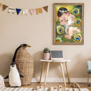 Diamond Painting Feather Child Full Round Drill Picture of Rhinestone DIY Kit