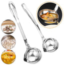 Colander Soup Oil Separation Grease Colander 304 Stainless Steel Spoon Filter
