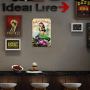 Mermaid Retro Metal Plate Tin Sign for Bar Pub Club Cafe Wall Art Decor