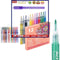Acrylic Paint Pen 30 Colors Fine Point Tip Permanent Paint Marker Pen (0.7m