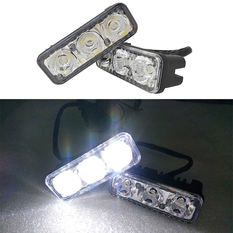 Generic CNSUNNYLIGHT 1Pair Waterproof Car LED DRL Daytime Running Light