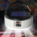 USB Rechargeable Solar LED Camping Hanging Lights Waterproof Hiking Tent Lamp