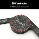 Miter Saw Protractor Aluminum Alloy Angle Finder Level Meter Goniometer Newly