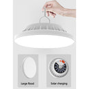 #A Outdoor Hiking LED Solar Light 600LM 5 Mode Tent Lamp Remote Control Light