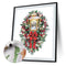 Frameless Painting By Numbers Christmas DIY Handmade Drawing On Canvas Gifts