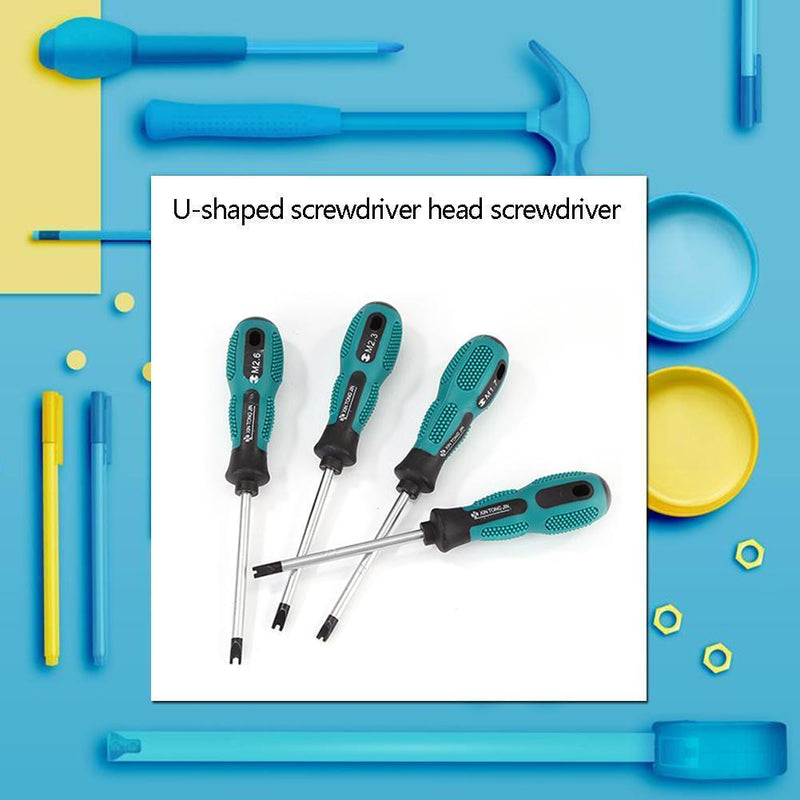 Manual Insulated Screw Driver U-shaped Screwdriver Repair Hand Tool (4pcs) Newly