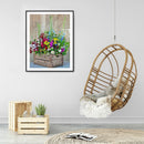 5D Diamond Painting Wood Flower Vase Full Round Drill DIY Home Decoration Gifts
