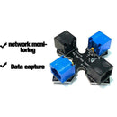 Passive Ethernet throwing Star LAN Tap Packet Capture Communication L1T8 J E6B4
